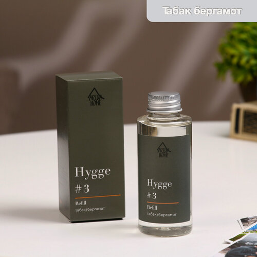 Изображение товара Наполнитель для ароматического диффузора Хюгге #3 Табак/Бергамот 100 мл