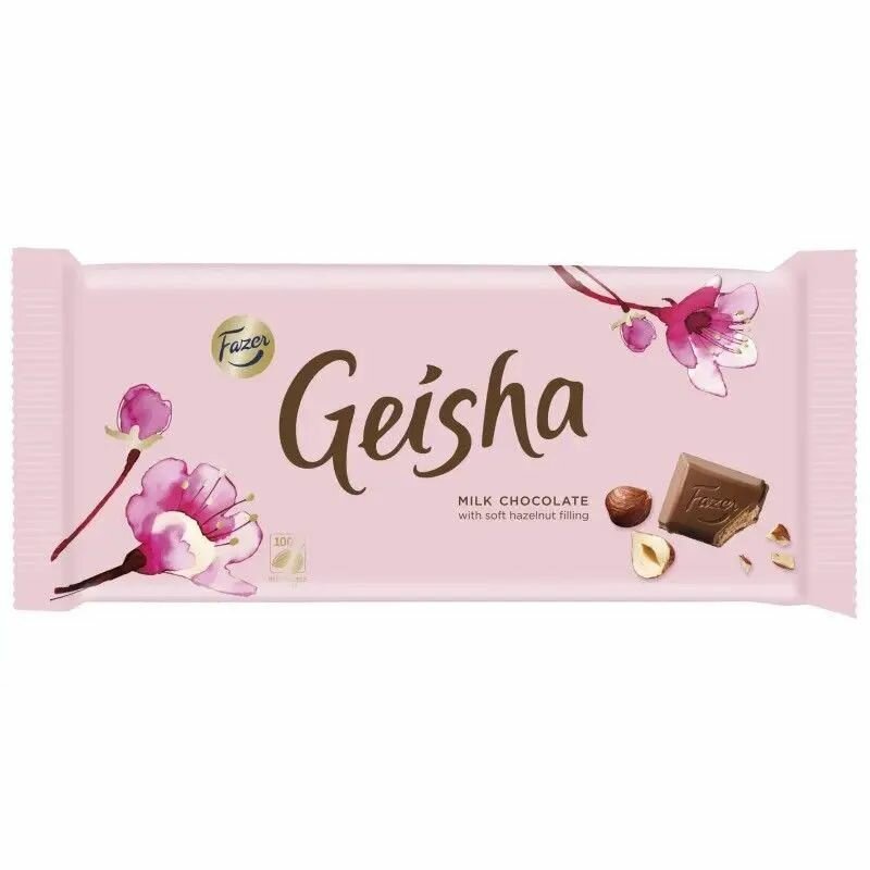 Шоколад Fazer Geisha 121г из Финляндии