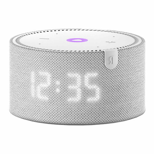 Умная колонка Яндекс Станция Мини с часами Серый Опал 878900₽