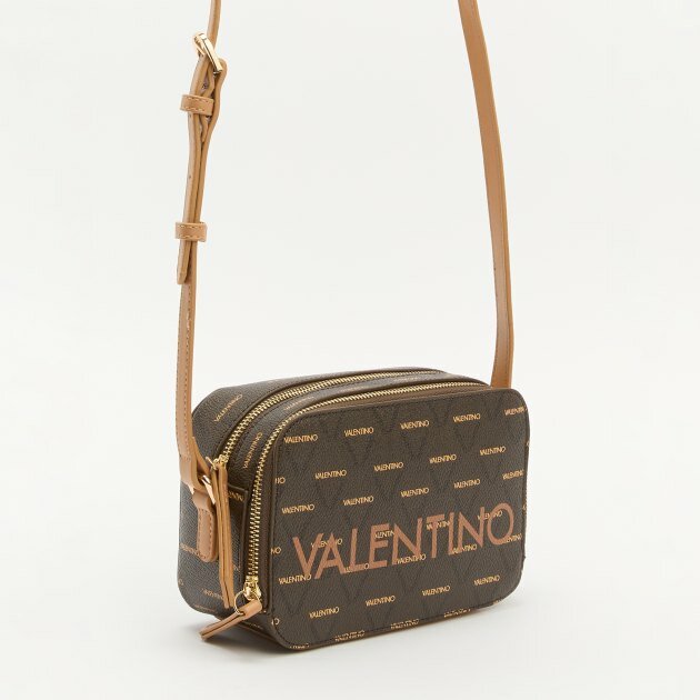 Сумка кросс-боди Valentino, темно-коричневый — фото 1