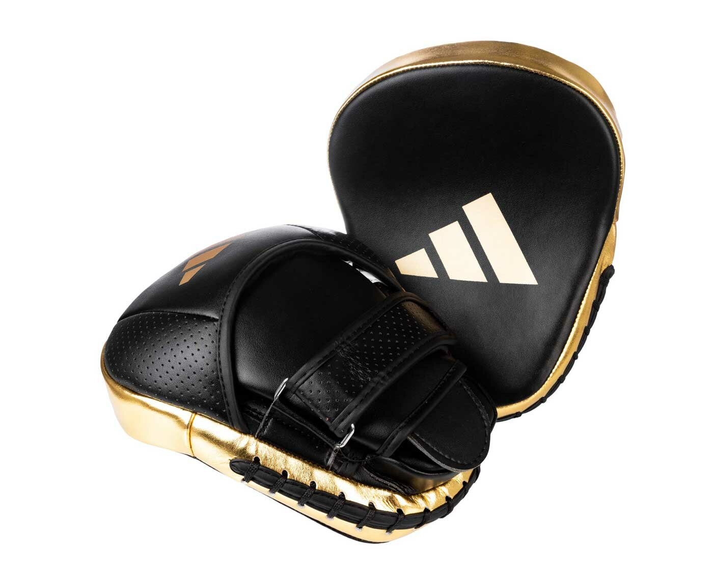 Лапы AdiStar Pro Speed MF Focus Pad черно-золотые — фото 1