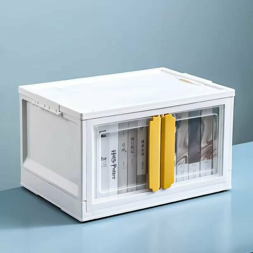 Контейнер на колесиках с двумя дверцами, Желтый