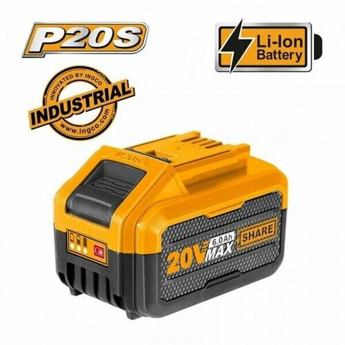 Аккумуляторная батарея Li-Ion INGCO FBLI2060 INDUSTRIAL 7420₽