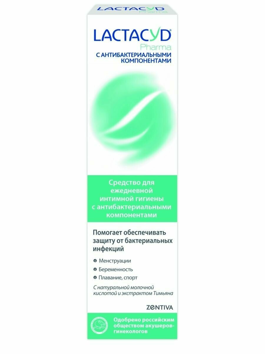 Средство для интимной гигиены с с антибактериальными компонентами 250 — фото 1