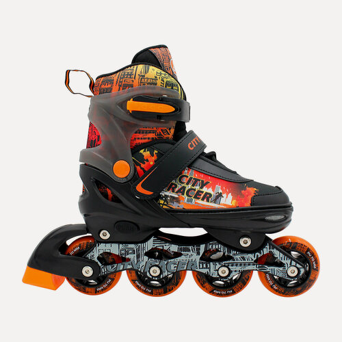 Изображение товара Раздвижные роликовые коньки Alpha Caprice City Racer Orange размер M (33-36)