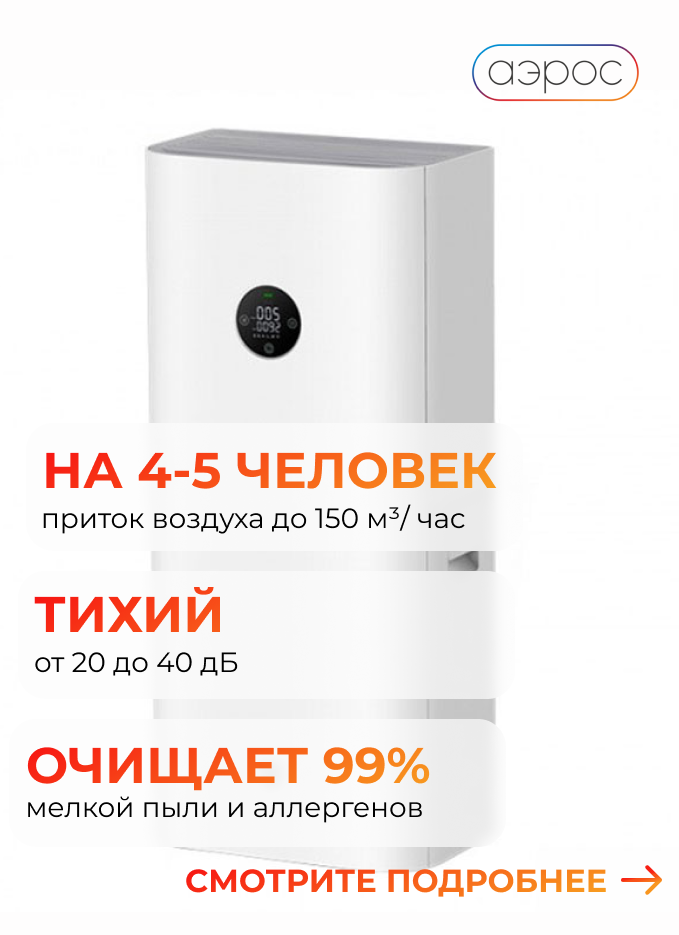 Приточный воздухоочиститель бризер Xiaomi MIJIA NEW FAN A1 (MJXFJ-150 ...