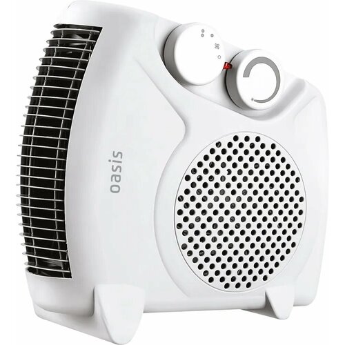 Тепловентилятор электрический напольный спиральный обогреватель 2000Вт 20 м2 2 режима 1878₽