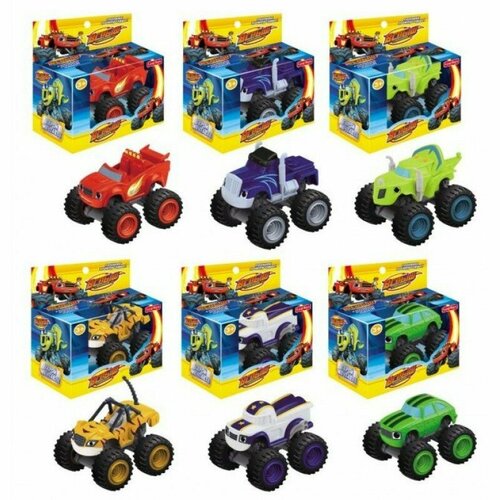 Вспыш и чудо-машинки Машинки в упаковке маленькие в ассортименте