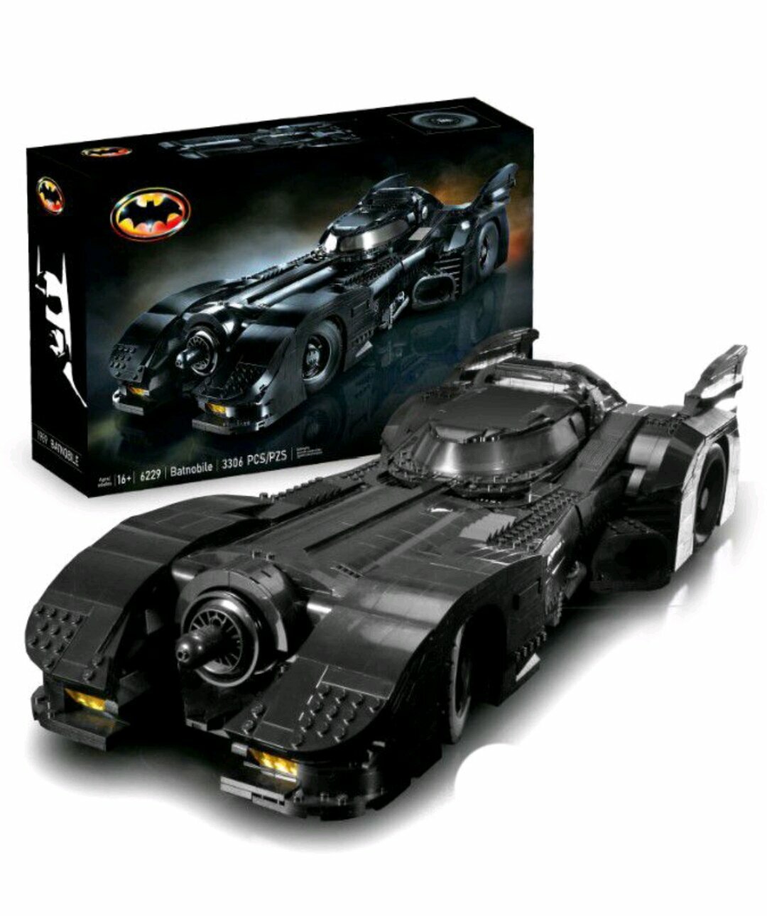 Конструктор/ Batnobile/ Бэтмобиль/ Бэтмен/ 3306 деталей/ 6229/ ребенку