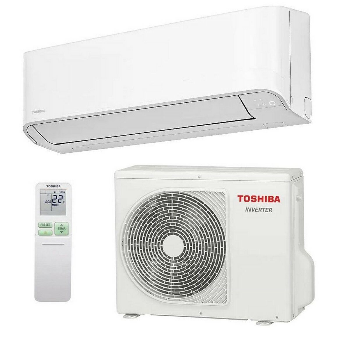 Кондиционер Toshiba RAS-B13CKVG-E/RAS-13CAVG-E SEIYA (BCKVG) (комплект)