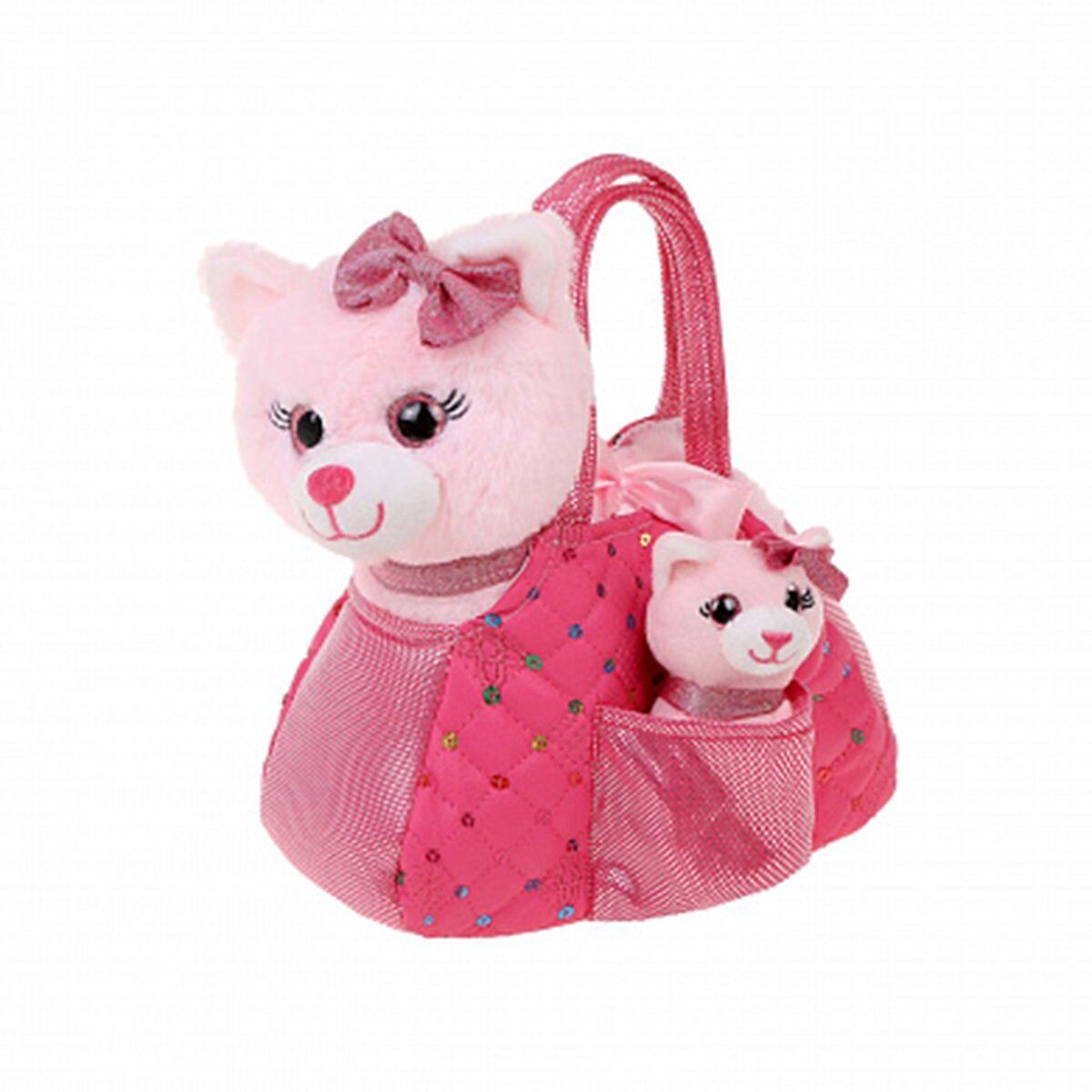 Набор Fluffy Family Мама и котенок, в сумочке 682149