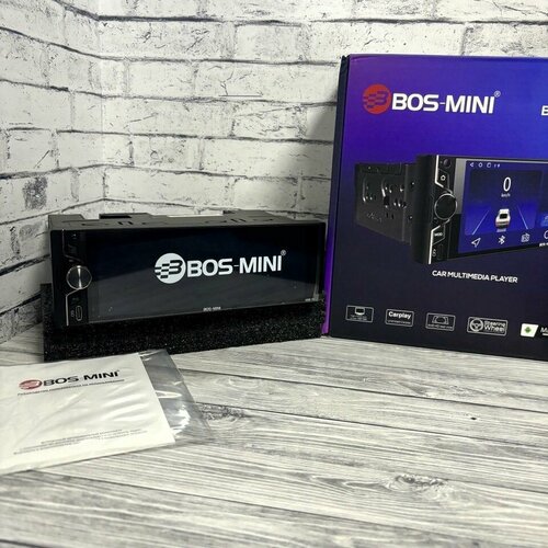 фото Автомобильная магнитола bos-mini bos-a658d pro / 4х64 / android 12