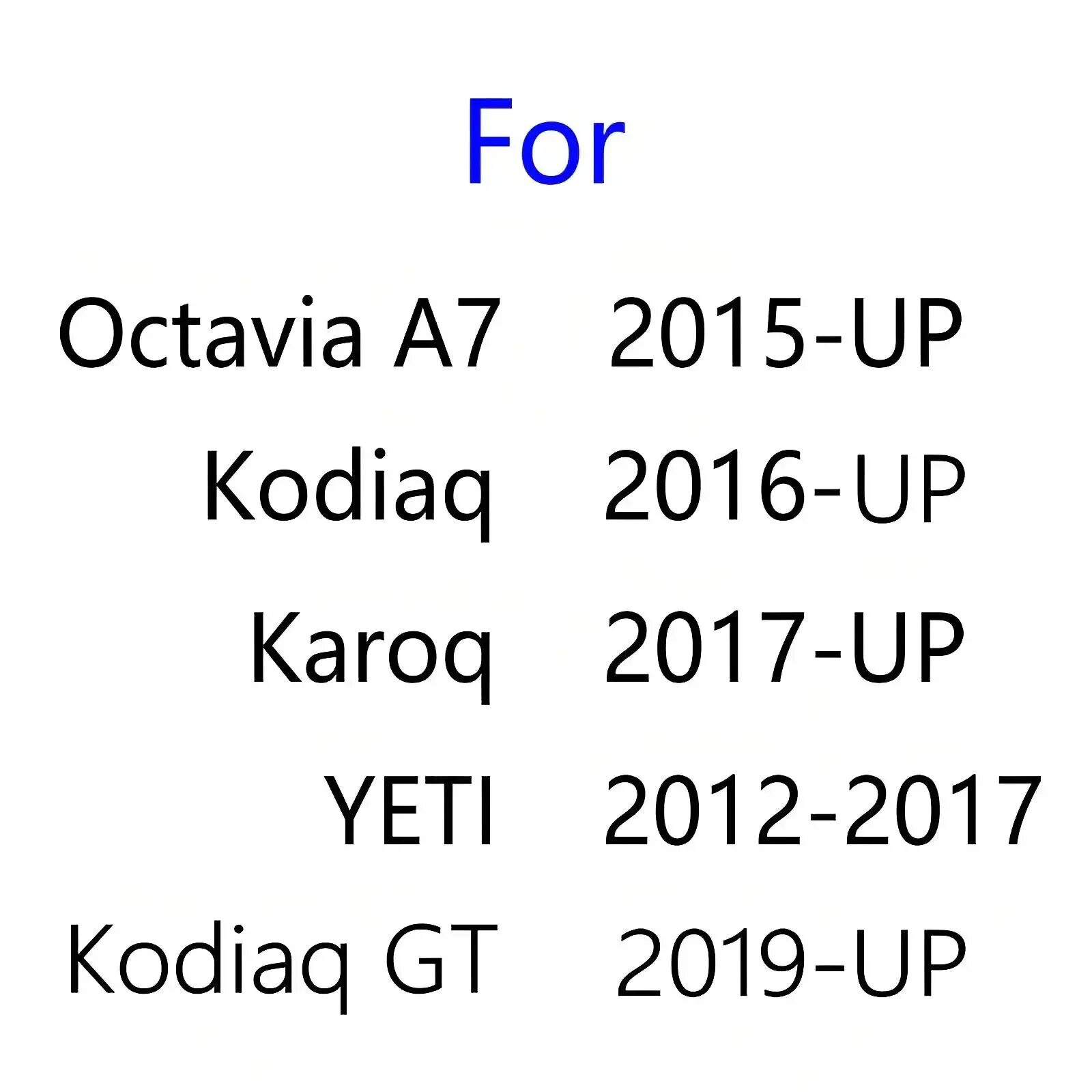 2X для Skoda автомобильный светодиодный проектор с логотипом двери Karoq 2017-2024 Kodiaq 2016-2024 Octavia A7 2015-2024 YETI 2012-2017 аксессуары, 2Pcs, New Skoda — фото 1