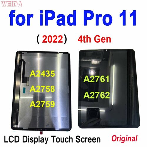 Оригинальный ЖК-дисплей для iPad Pro 11 2022 Black 10573₽