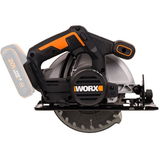 Изображение Пила дисковая аккумуляторная Worx WX526.9, без АКБ и ЗУ
