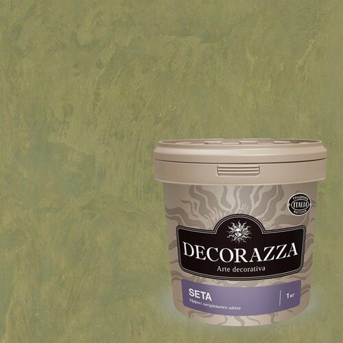 Изображение товара Декоративная штукатурка с эффектом натурального шелка Decorazza Seta (1кг) ST 18-23