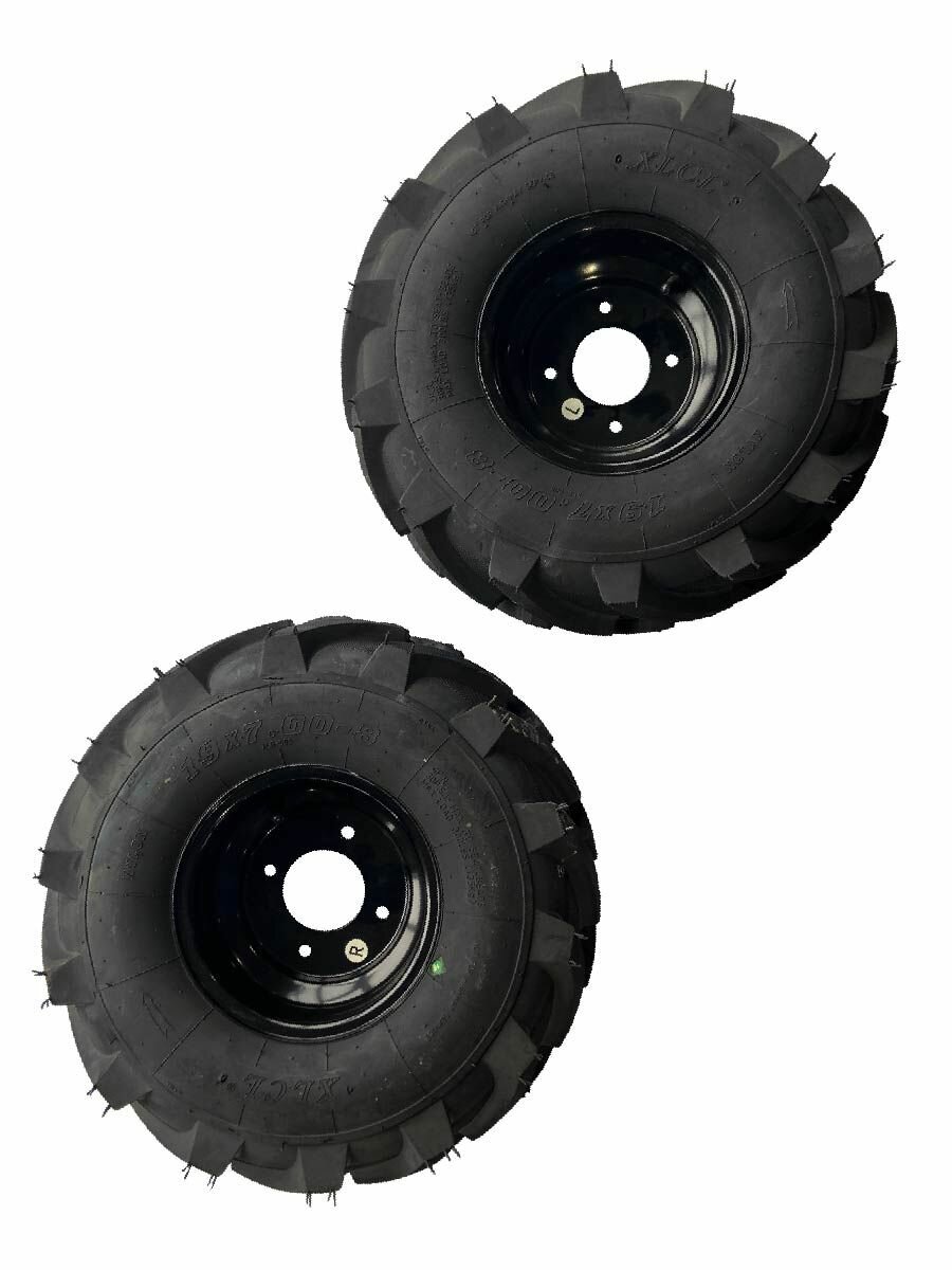 Колесо для мотоблока широкое 19"7.00-8 экстрим, 4 отверстия, пара ( левое + правое)