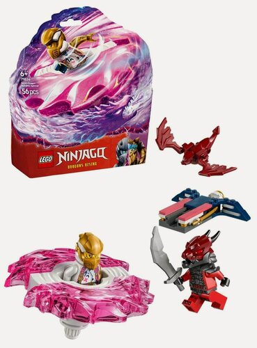 Изображение товара 71824 Конструктор LEGO Ninjago Soras Dragon Spinjitzu Spinner Дракон Сора спиннер Кружитцу 56 деталей