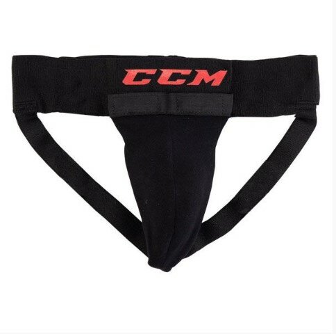 Хоккейная защита паха CCM JOCK JR BK юниорские черный раковина игрока