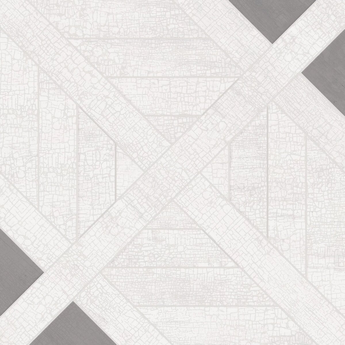 Керамогранит New Trend Creta Flori Blanco GP6CEF00 41x41 - фото №1