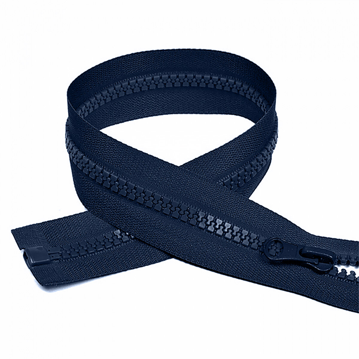 Молния разъемная MaxZipper трактор №5 1 замок усил. зв, 85см, цв. F226 т. синий уп.50шт
