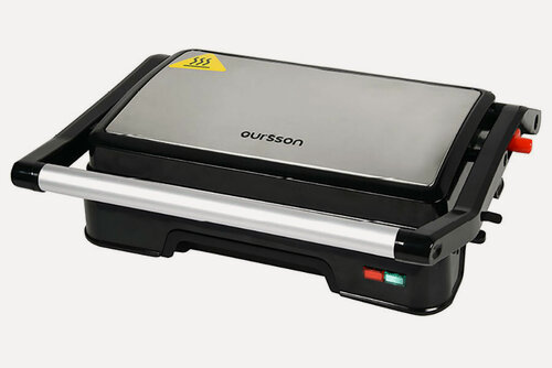 Изображение товара Электрический гриль Oursson EG0851/BL антипригарное покрытие, черный
