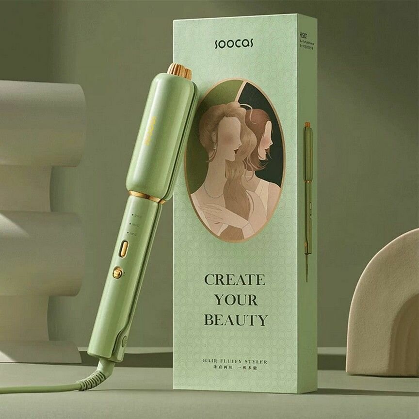 Картинки Стайлер Soocas HS01, для выпрямления, 3 температурных режима