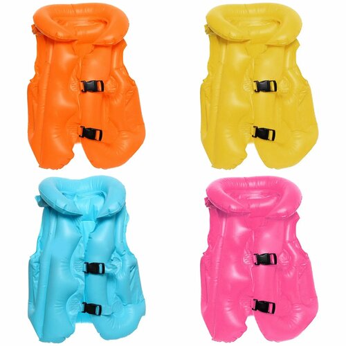 Жилет тренировочный надувной Happy (размер L, 6-9 лет)