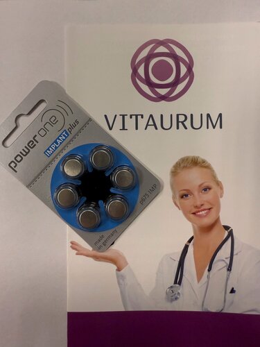 Изображение товара Батарейка Power One P675 Implant plus, в упаковке: 60 шт.