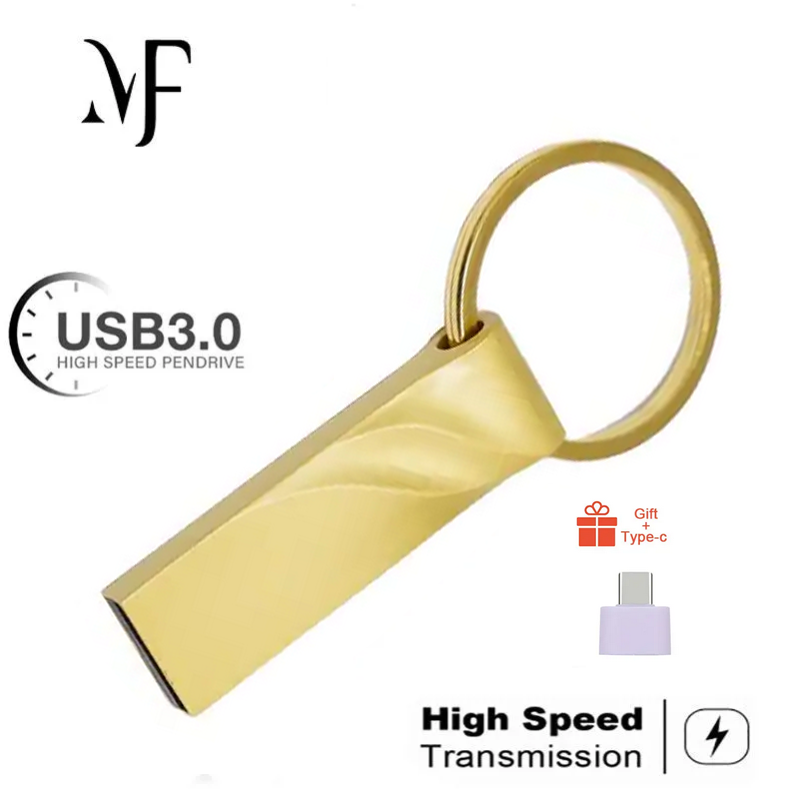 Новый высокоскоростHoй U$B 3.0/2.0 Fash Drive U Disk External StorageMemory Stick Car keychain deco USB Flash Drive 1T 2TB