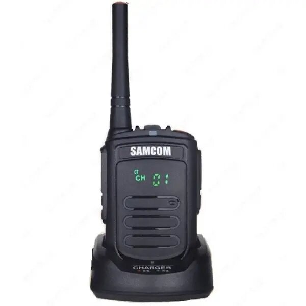 Рация Samcom CP-120, Li-Ion, 165 мм, 1 км, 446 МГц, 0.5 Вт