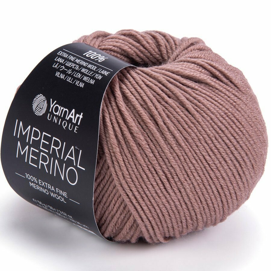 Пряжа Yarnart IMPERIAL MERINO 3310 какао (10 мотков)