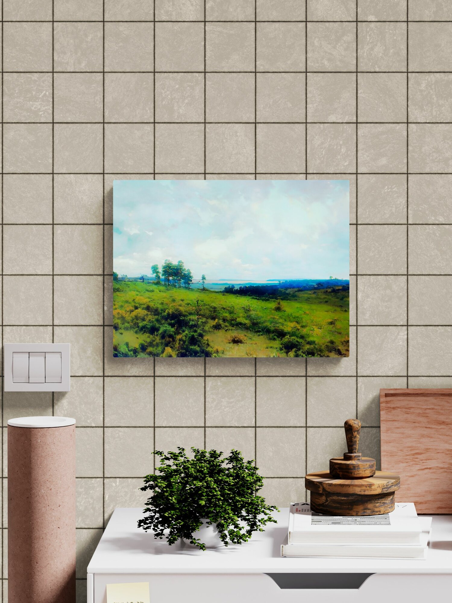 Крыжицкий Константин Яковлевич "Проясняется" 40х30 см — фото 1