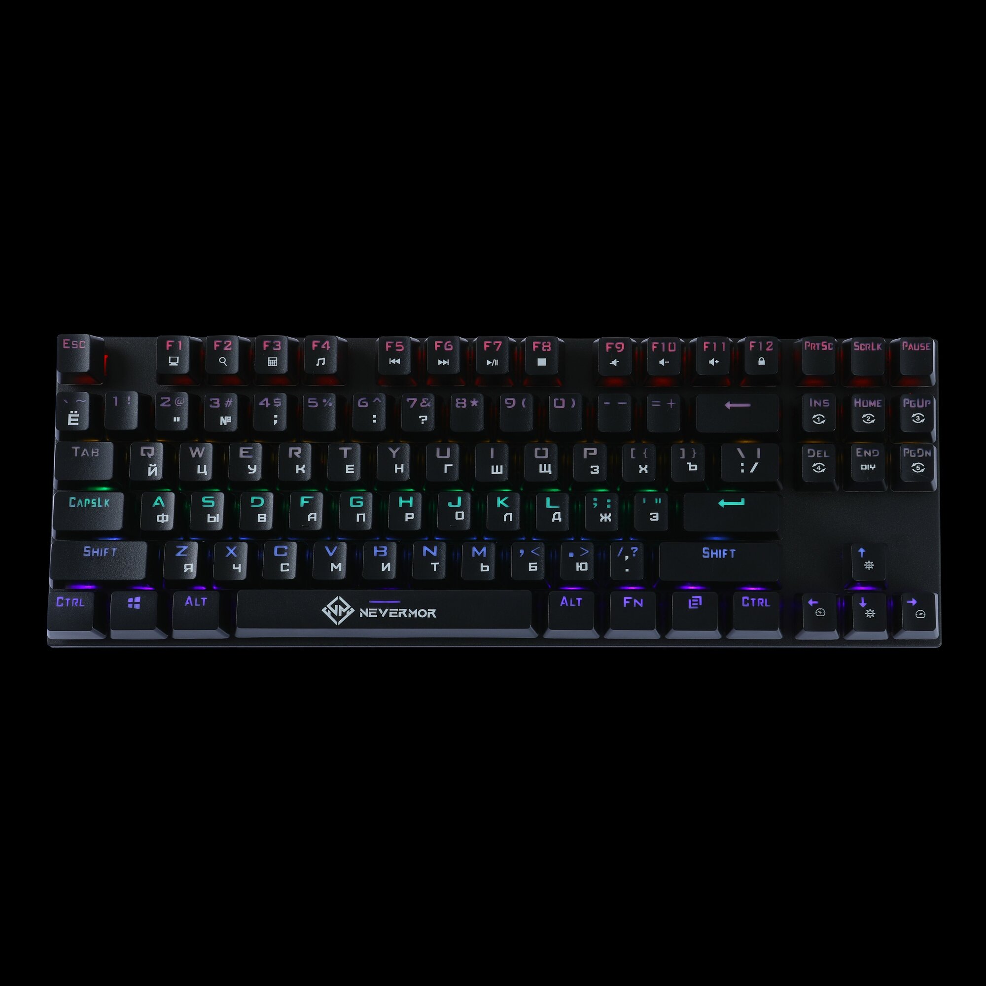 Клавиатура игровая механическая Nevermor ZK 701, Вlue Switch