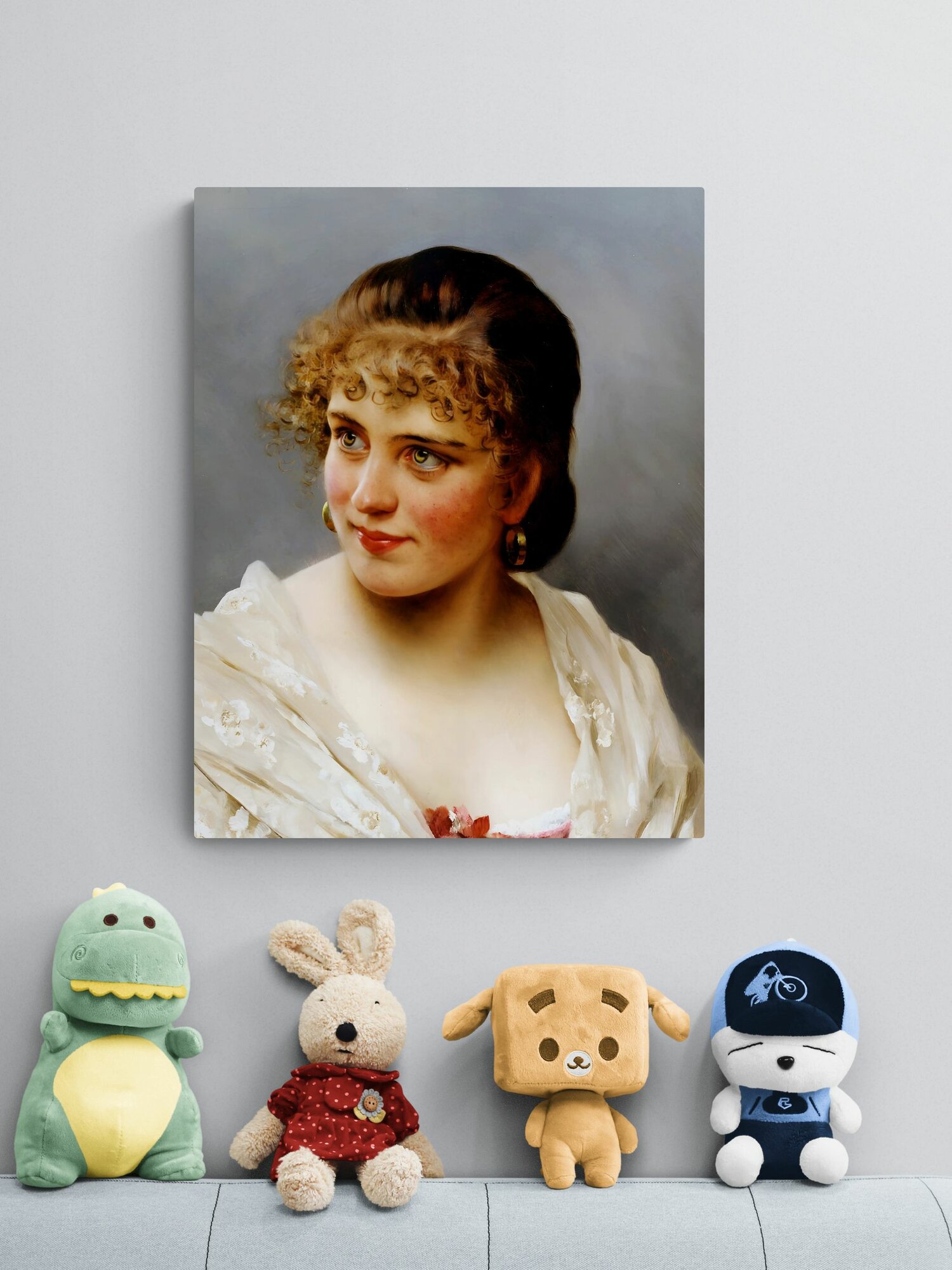 Блаас Эжен Де "Невинность". Картина 60х50 см — фото 1