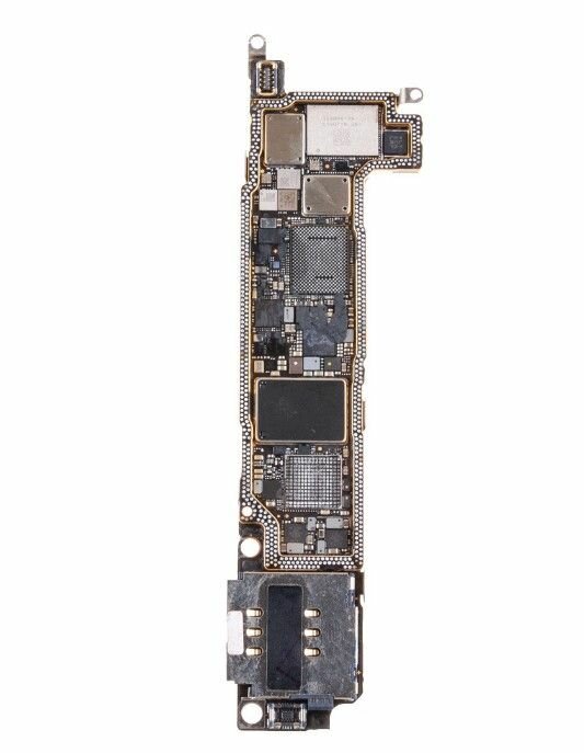 Материнская плата для iPhone 13 mini Sim+E-Sim без микросхем (Нижняя часть)