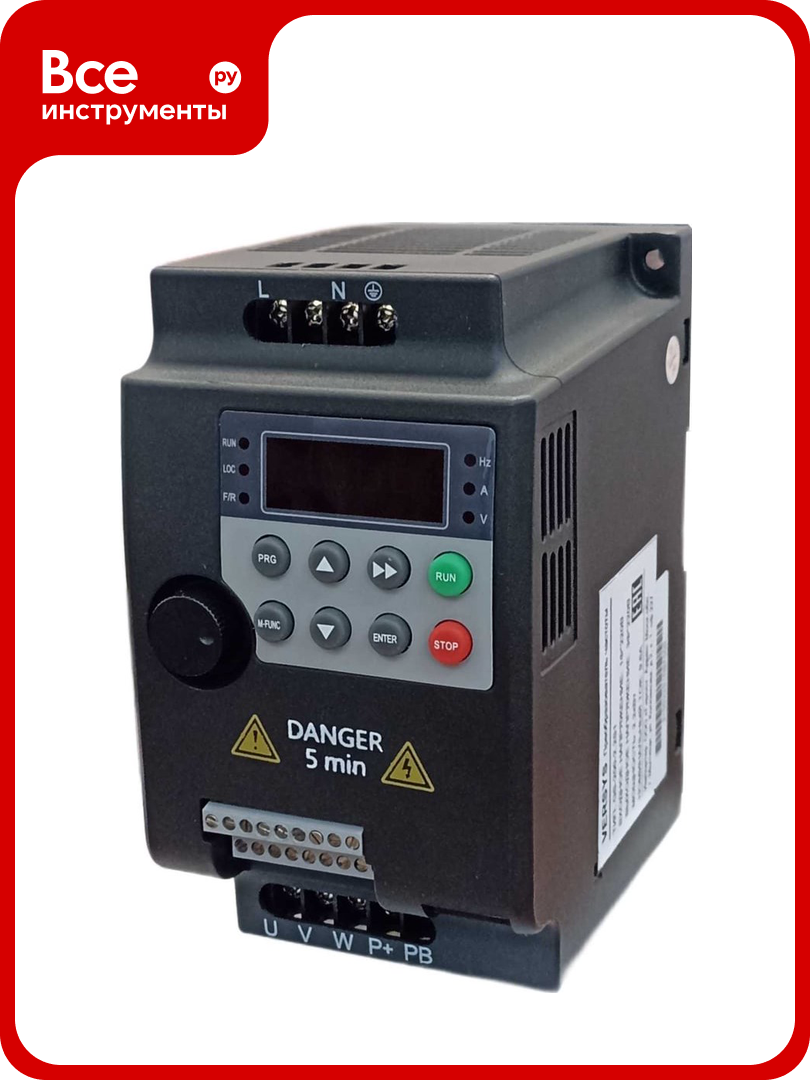 Преобразователь частоты VERSYS GS-200-2.2S1 2.2кВт 220В 1603003740356