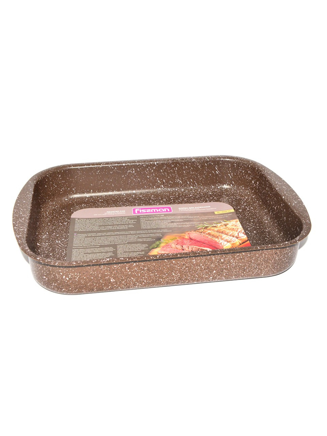 Форма для выпечки прямоугольная с антипригарным покрытием FISSMAN ROASTER 4998, универсальная