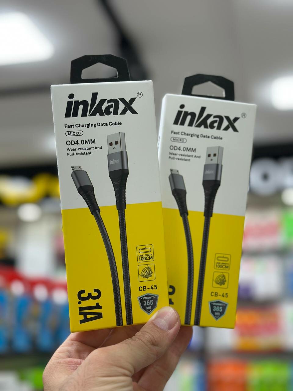 Кабель USB Type-C - USB Type-C Inkax CB-53 240W быстрая зарядка для телефона и ноутбука