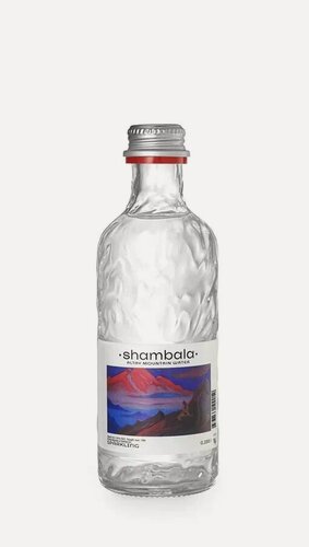Изображение товара Алтайская горная вода Шамбала/shambala газированная стекло 0.285л (20 штук)