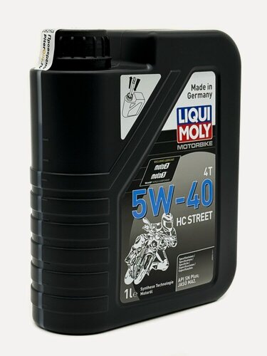 Изображение товара LIQUI MOLY Motorbike 4T HС Street 5W-40 (1л) 20750