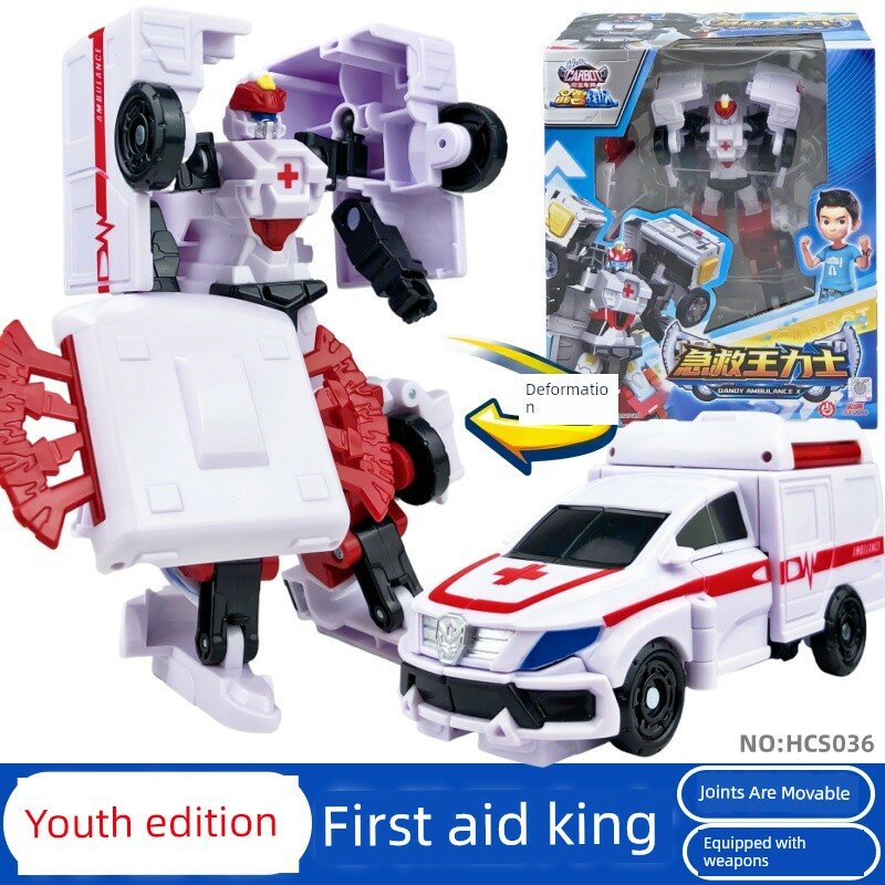 Игрушка-трансформер «Кристальный Зверь»: Гигантский робот-автомобиль «Кристалл Бест» «Кинг-Конг» для мальчиков