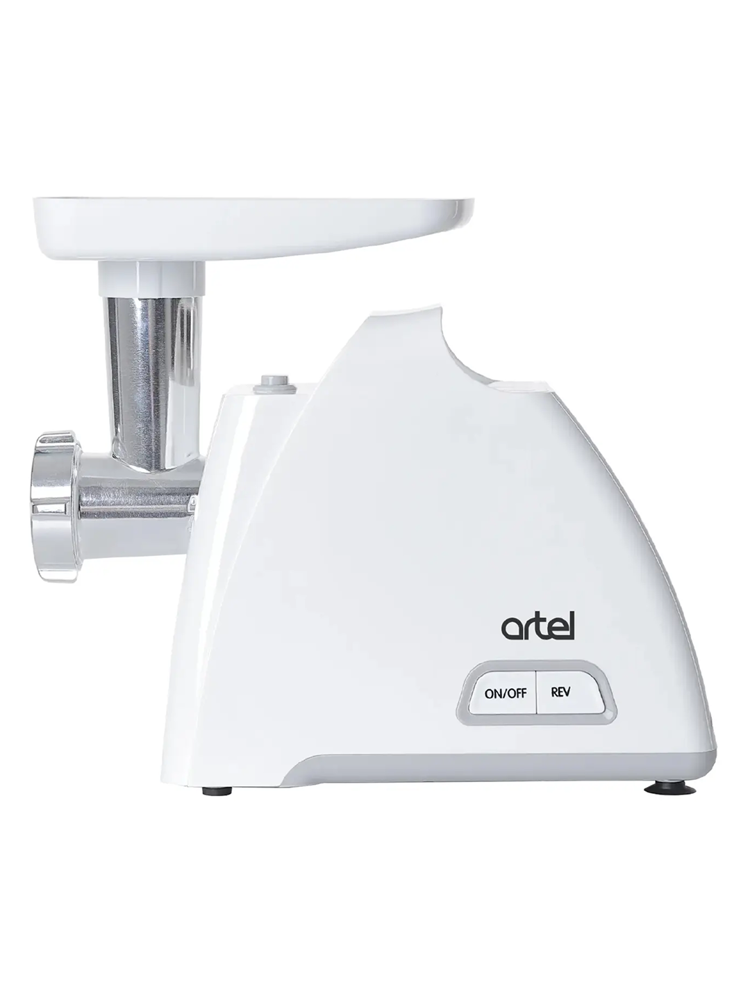 Мясорубка Artel ART-MG-1083 белый мощность 1600 Вт реверса система защиты Digital Protection — фото 1