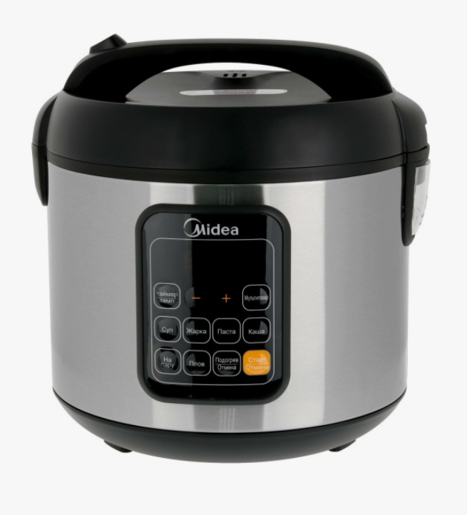 Мультиварка Midea MPC6031/32, 5 л, 12 программ, антипригарная чаша, мощность 860 Вт