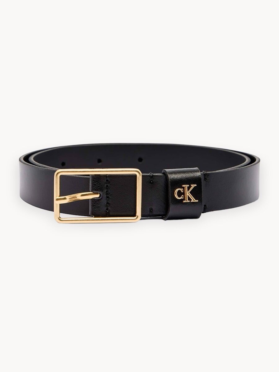 Ремень CALVIN KLEIN для женщин, размер 90, черный