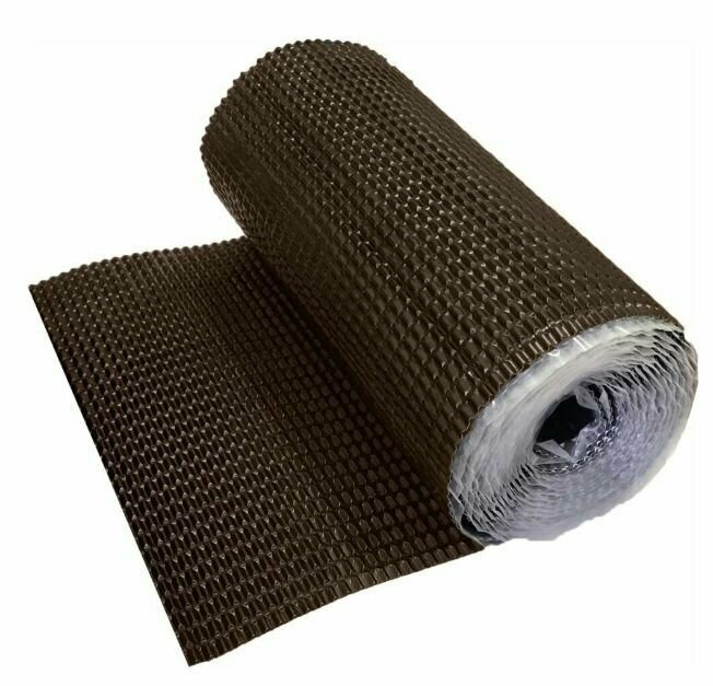 фото Лента для примыкания гофрированная алюминиевая Optima серая, 280 мм (5м)