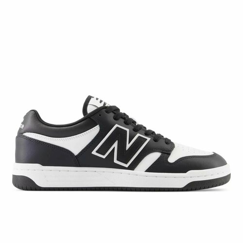 Кеды New Balance 480, размер 12 US, черный, белый