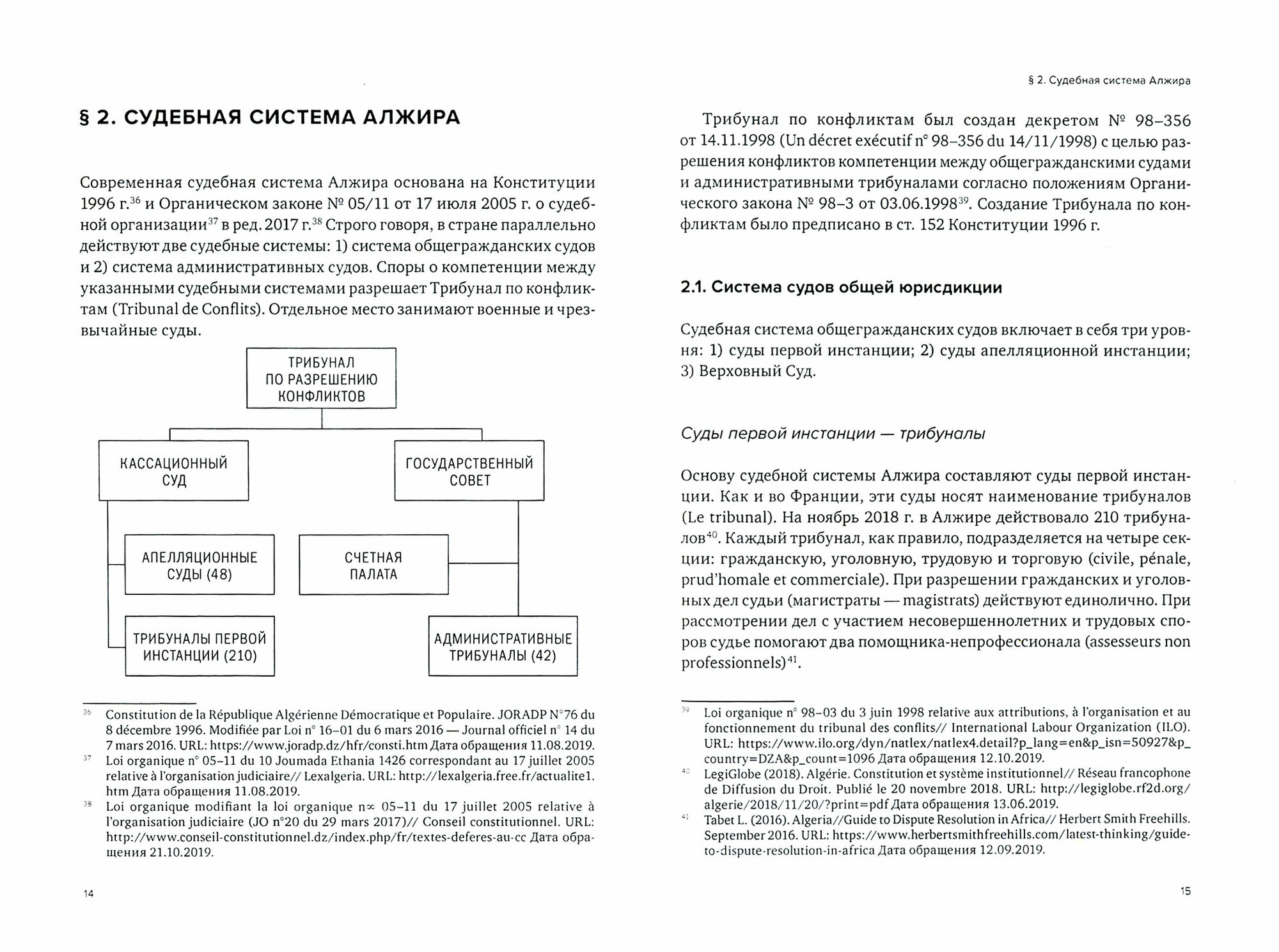 Гражданский процесс, арбитраж и медиация в странах Северной Африки (Алжир и Египет) - фото №2
