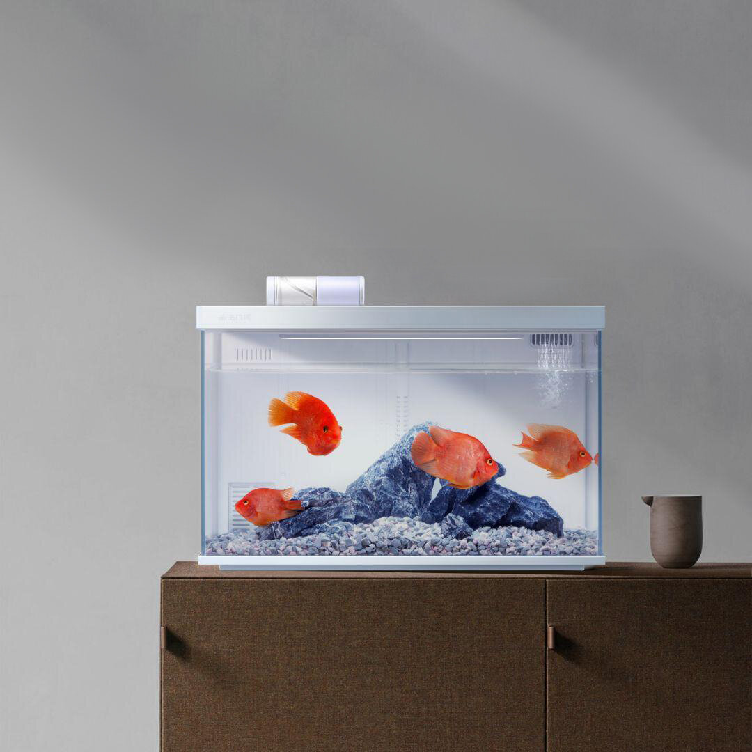 Умный аквариум Xiaomi Geometry Smart Modular Ecological Fish Tank 30L S600 - фотография № 4