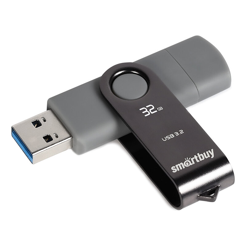 USB Flash Drive 32Gb - SmartBuy Twist Dual SB032GB3DUOTWK